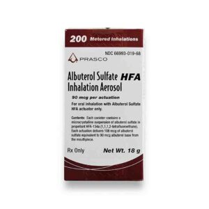 Albuterol Sulfate HFA Inhaler 90mcg/dose
