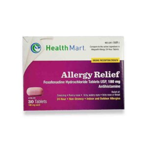 Fexofenadine Allergy Relief 180mg Tablets