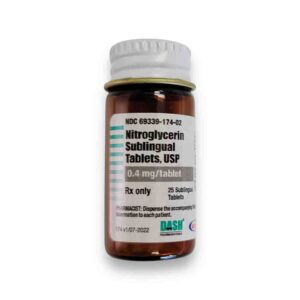Nitroglycerin Sublingual Tablets 0.4 mg