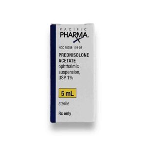 Prednisolone Acetate 1% Ophthalmic Suspension 5 ml