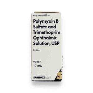 Polymyxin B Sulfate and Trimethoprim Ophthalmic Solution 10mL