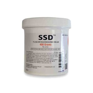 SSD 1% SILVER SULFADIAZINE CREAM 400 Grams