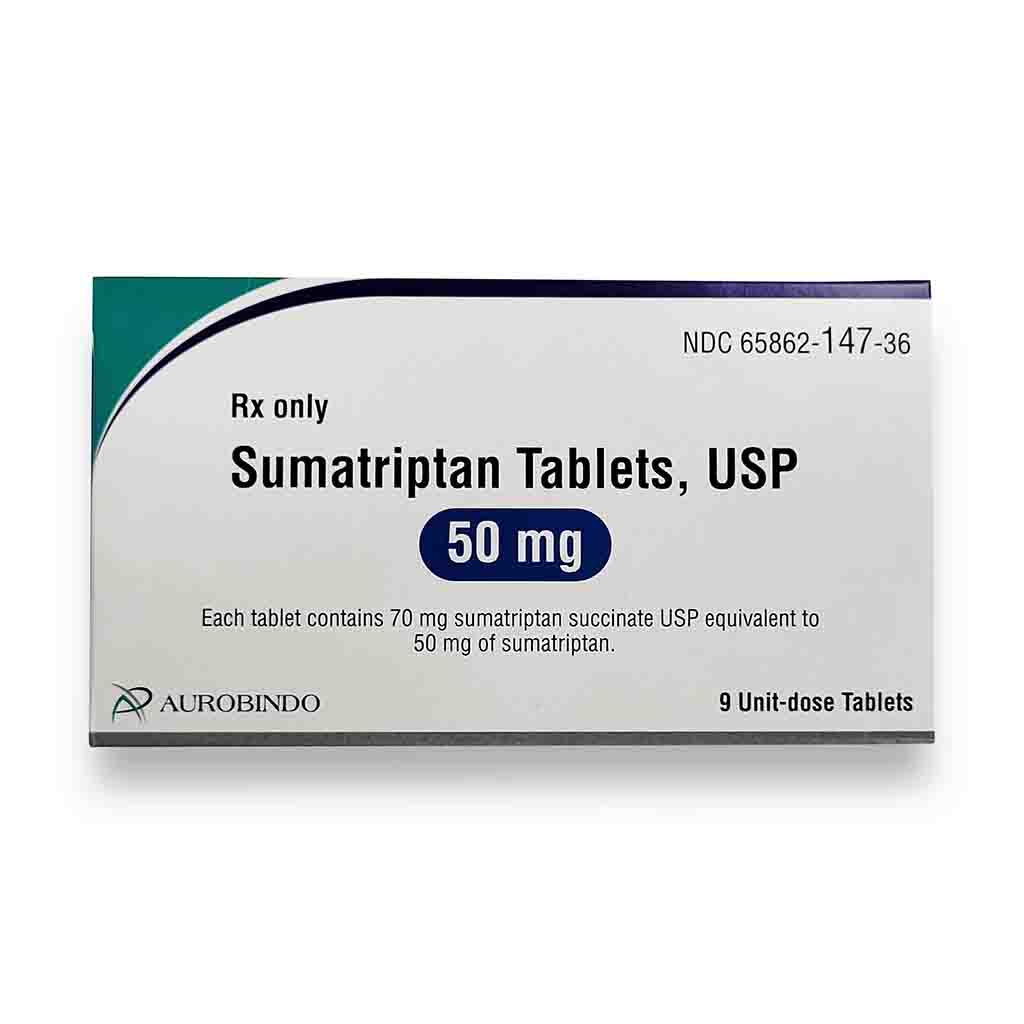 Sumatriptan Tablets 50 mg